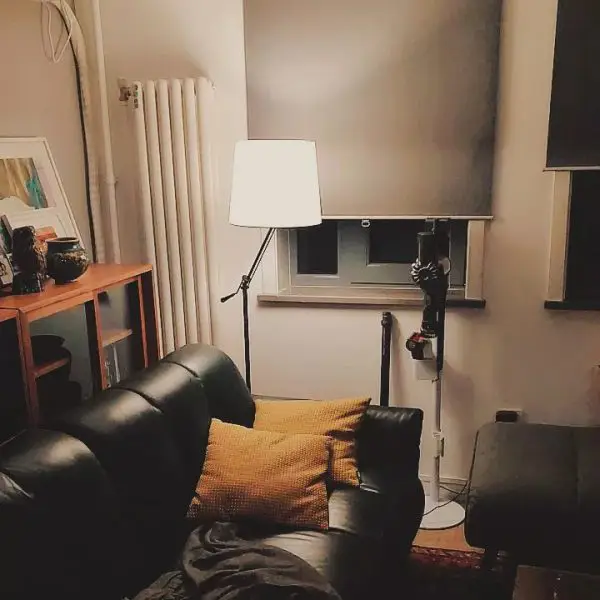 đèn cây phòng khách